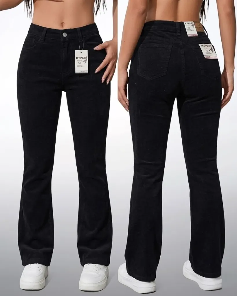 [HJ-001338-8-NEGRO] Acampanado pana strech (8)
