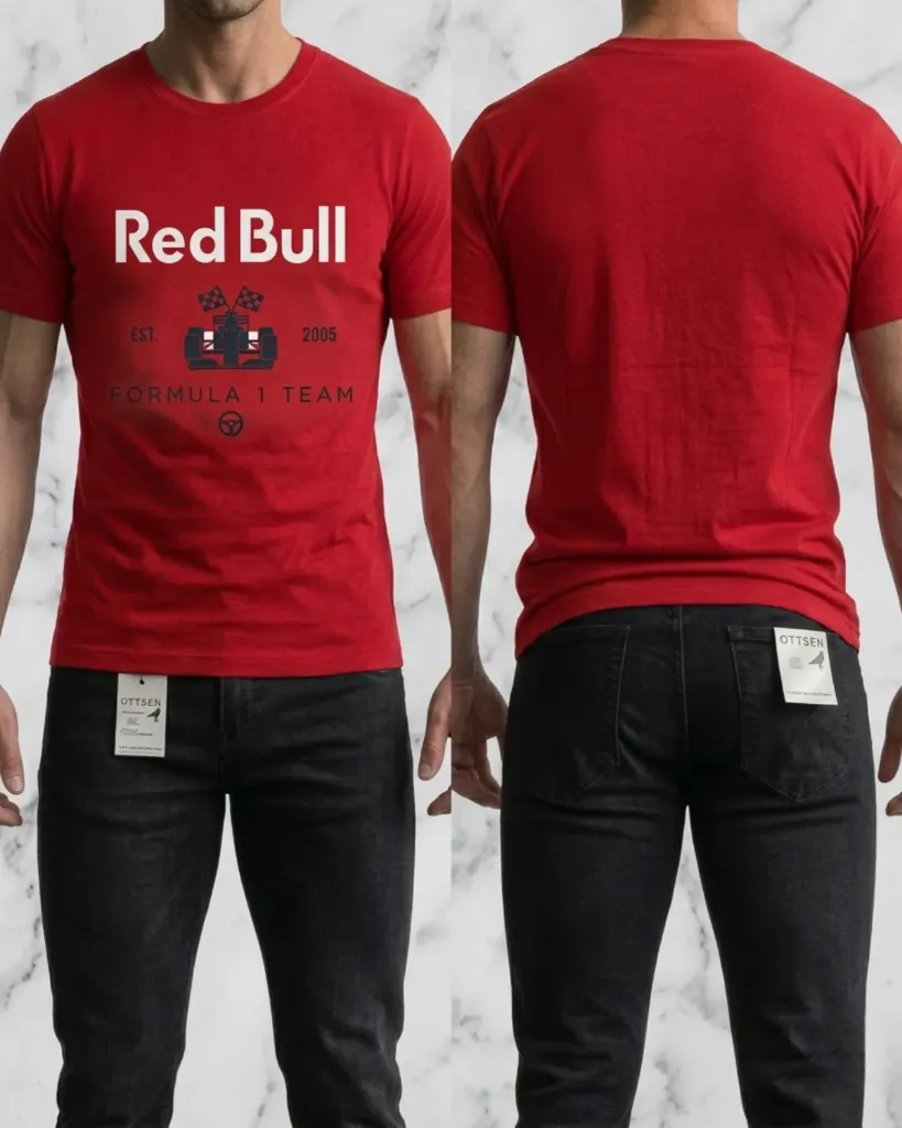 Camiseta estampada (RED BULL)