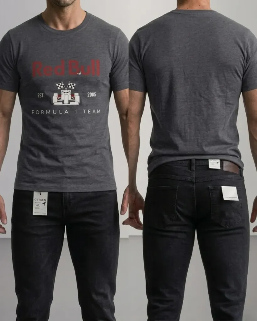 Camiseta estampada (RED BULL)
