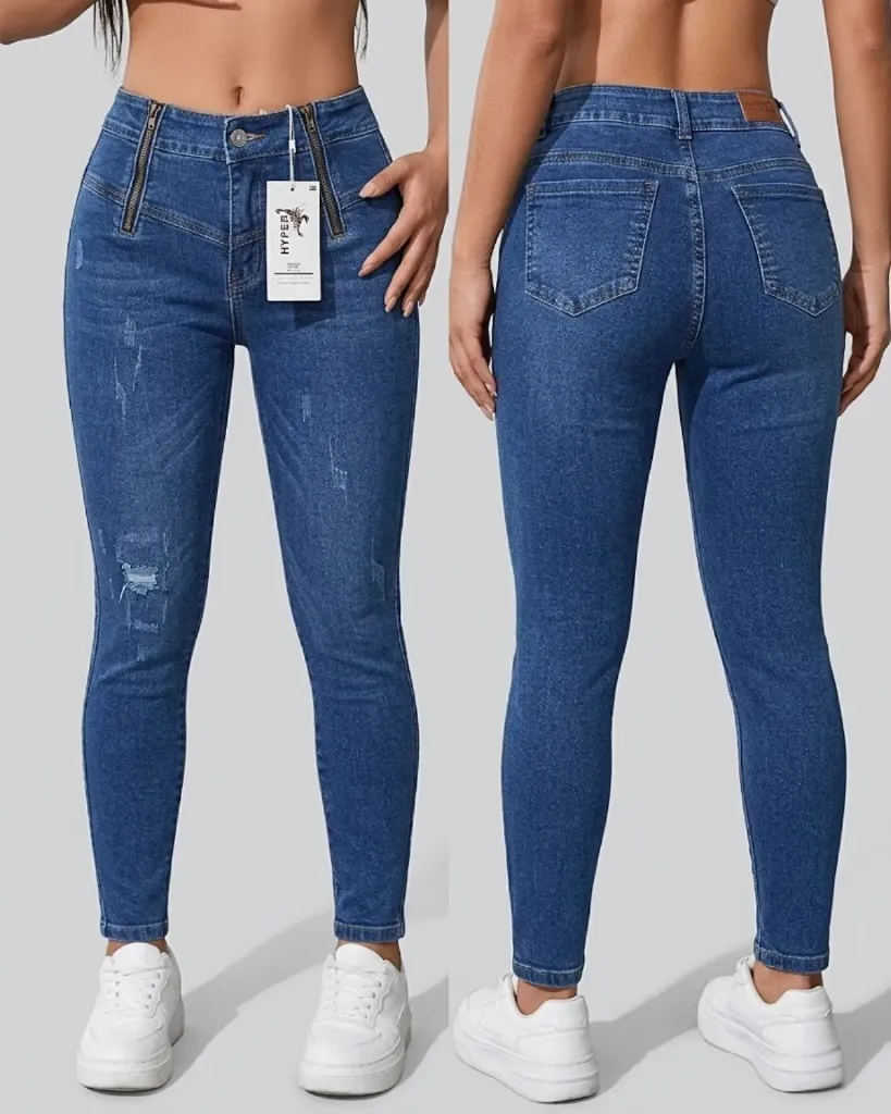 Tubo strech con cierres frontales