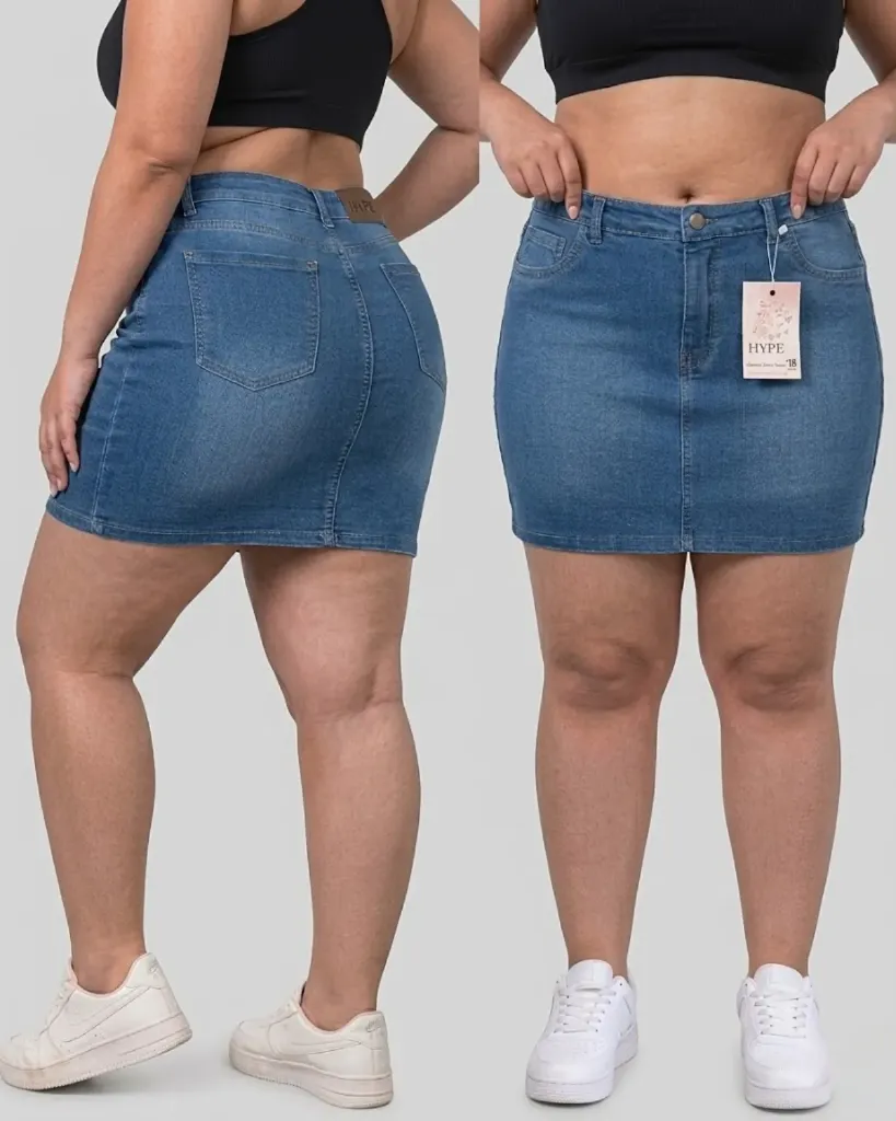 Falda short strech