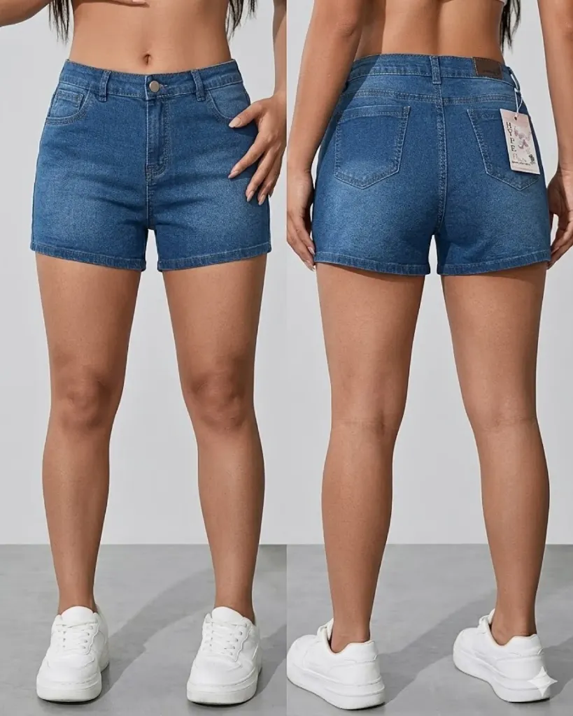 Short jean strech