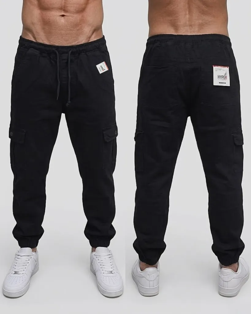 [HJ-001676-28-NEGRO] Jogger cargo strech (28)