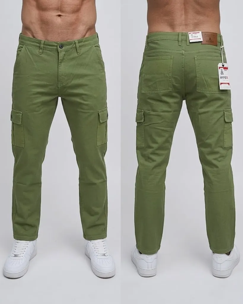 [HJ-001697-30] Gabardina cargo strech (30)