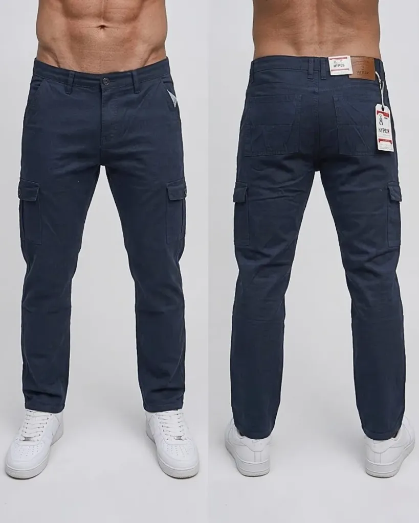 [HJ-001699-30-GRIS-OSCURO] Gabardina cargo strech (30)
