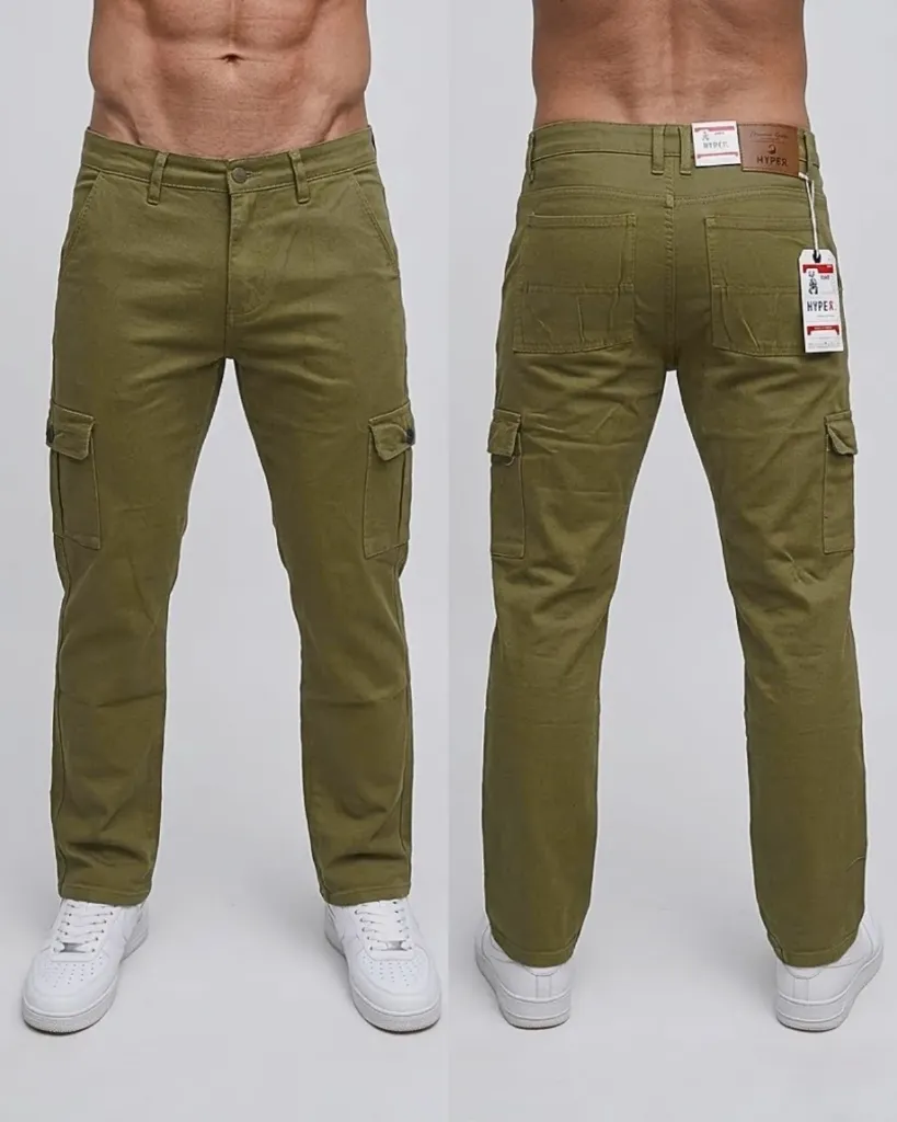 [HJ-001704-30] Gabardina cargo strech (30)