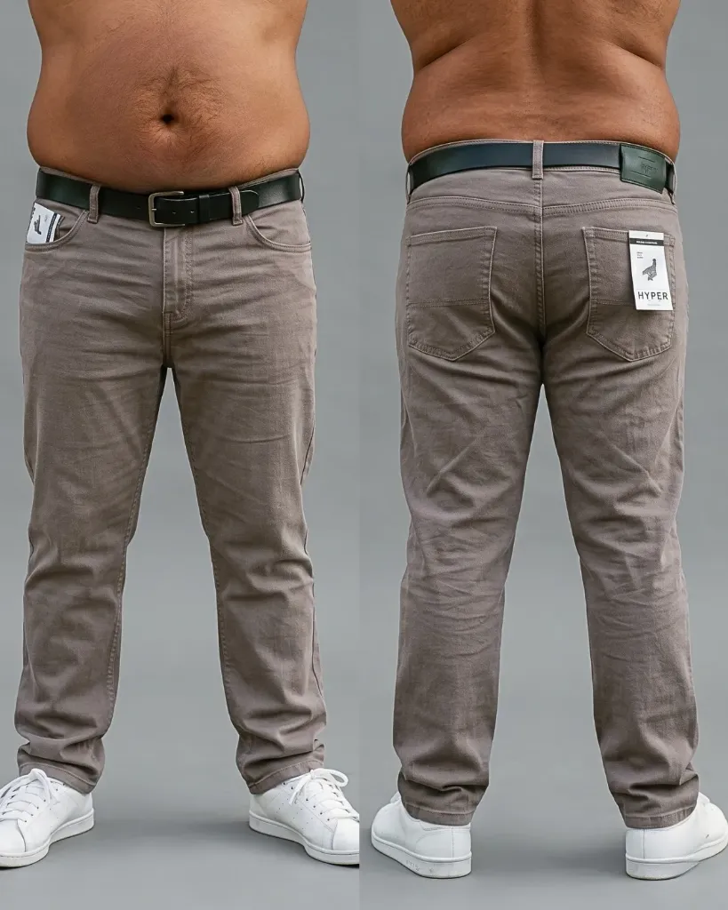 Recto gabardina strech plus con bolsillos viviados