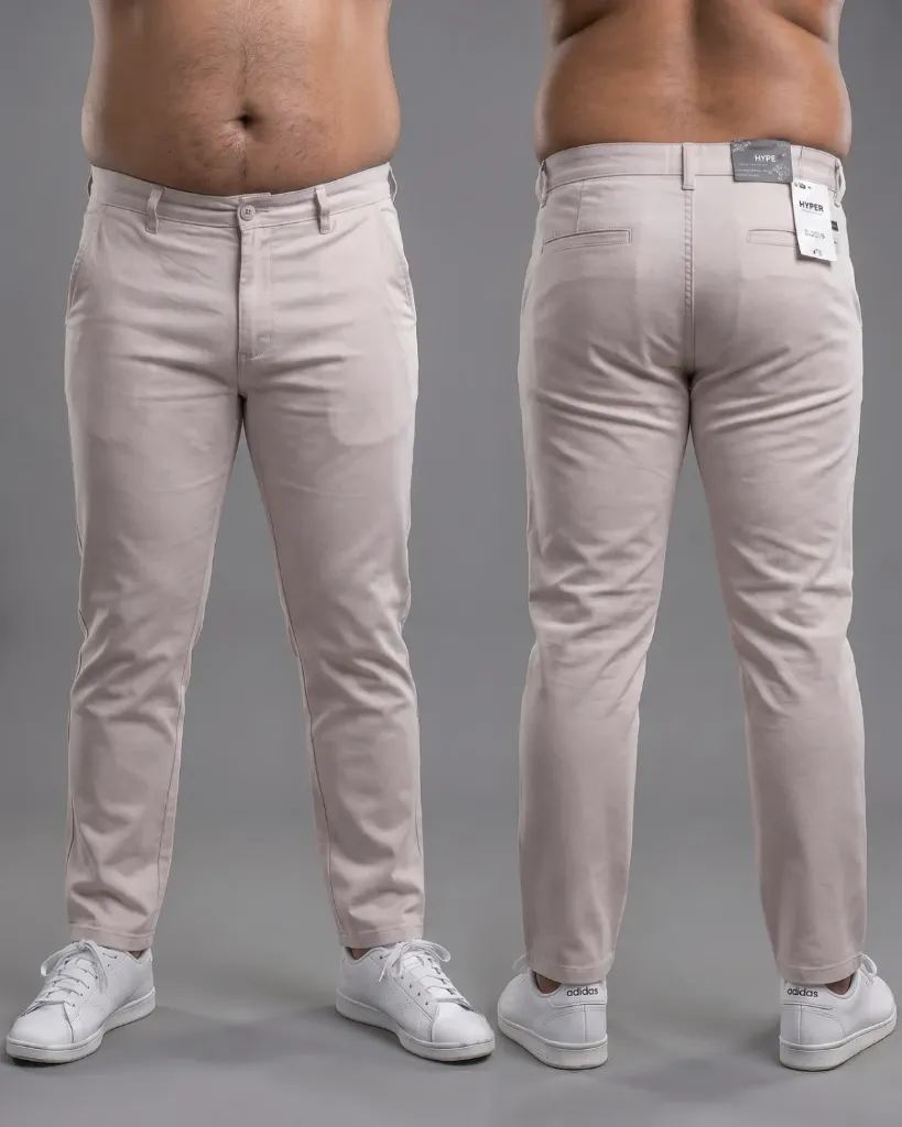 [HJ-001763-42-BLANCO-ROSA] Recto gabardina strech plus con bolsillos viviados (42)