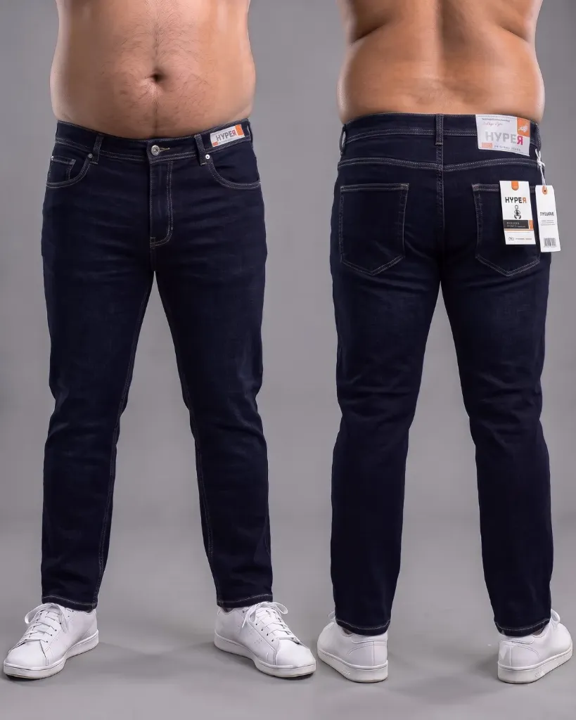 Semitubo jeans strech plus llano11