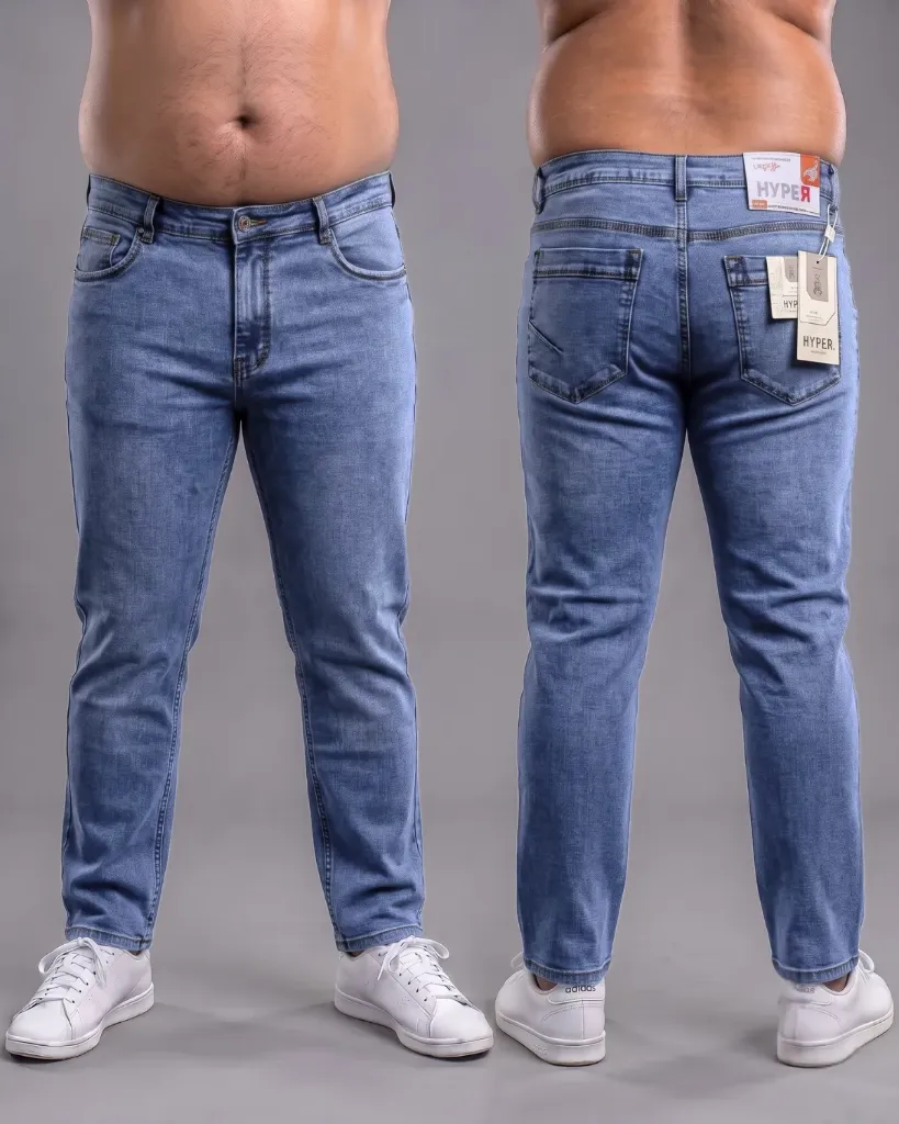 Semitubo jeans strech plus llano11