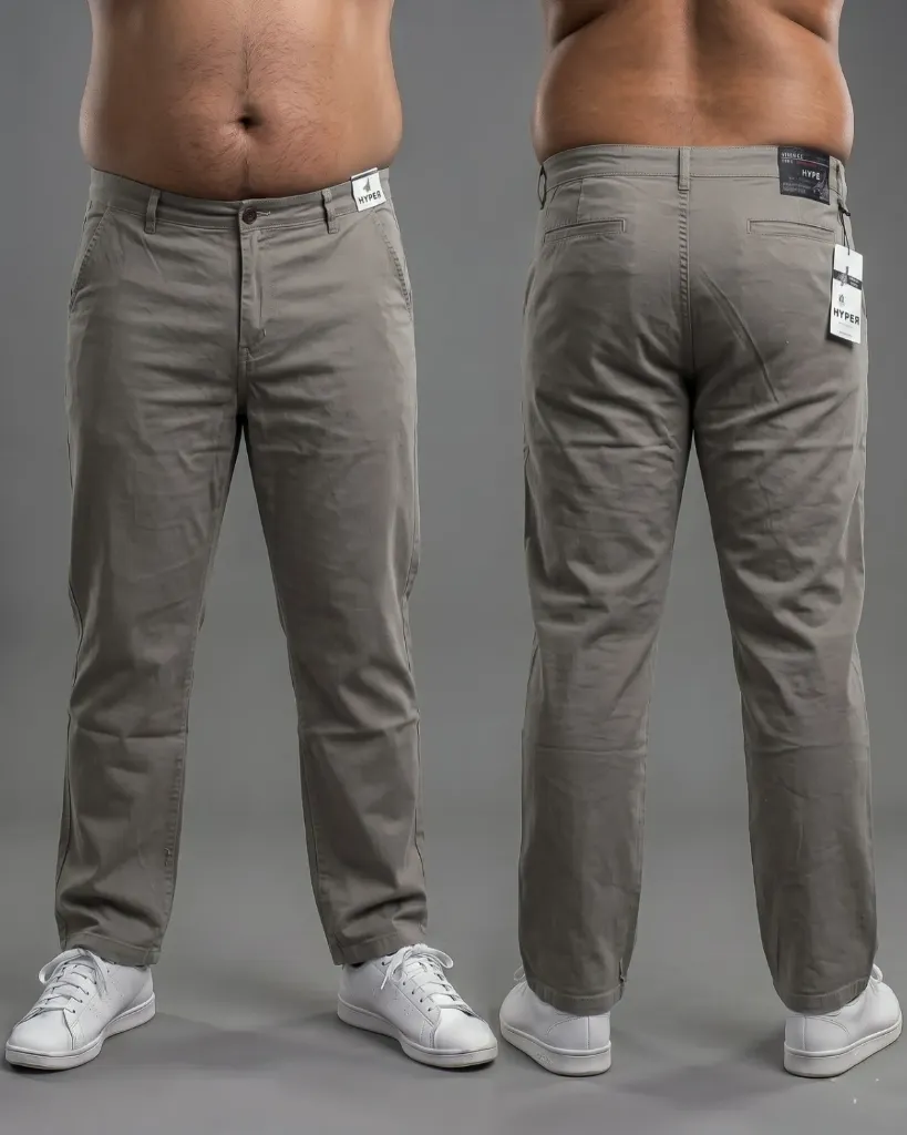 [HJ-001863-42-GRIS-MEDIO] Recto gabardina strech plus con bolsillos viviados