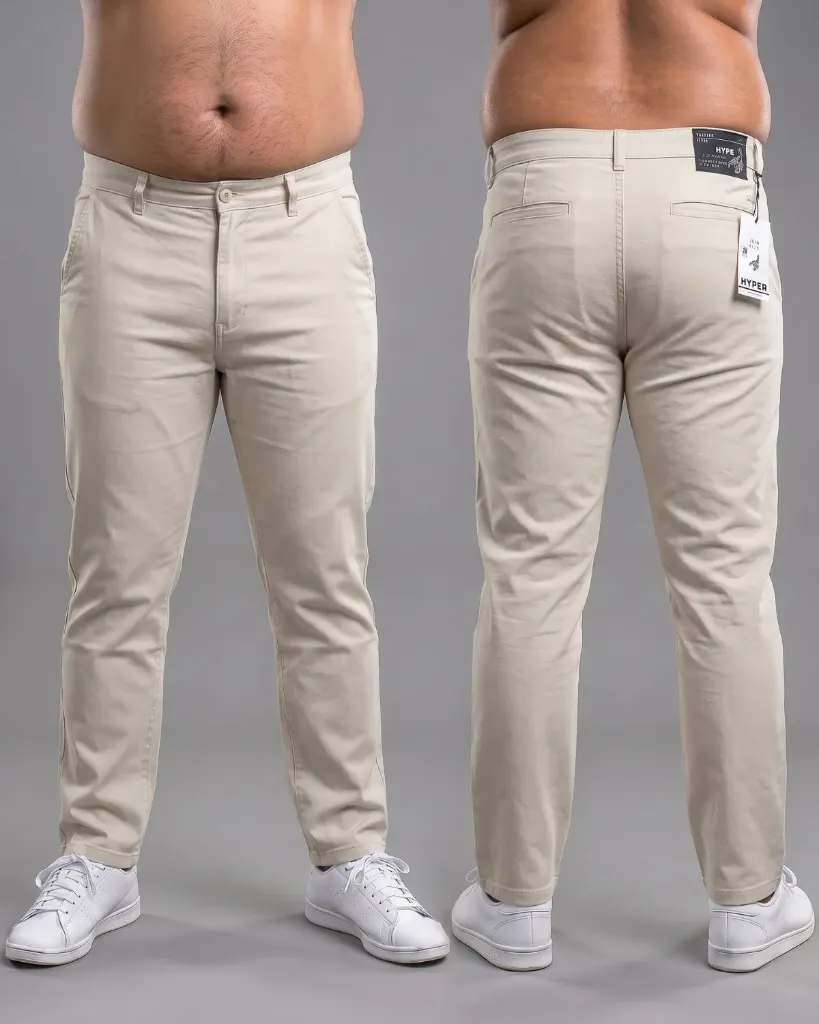 Recto gabardina strech plus con bolsillos viviados