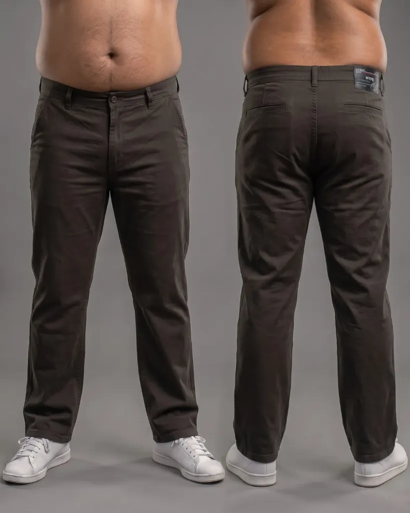 Recto gabardina strech plus con bolsillos viviados