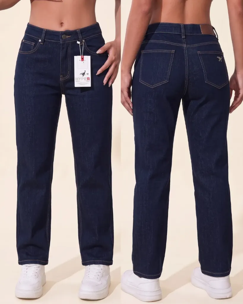 [HJ-001987-10-AZUL-1] Wide leg strech con pinzas de entalle traseras (10)
