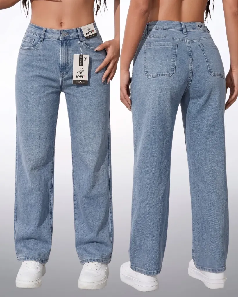[HJ-002066-10-CELESTE-1] Wide leg strech con efecto corazón (10, Celeste #1)