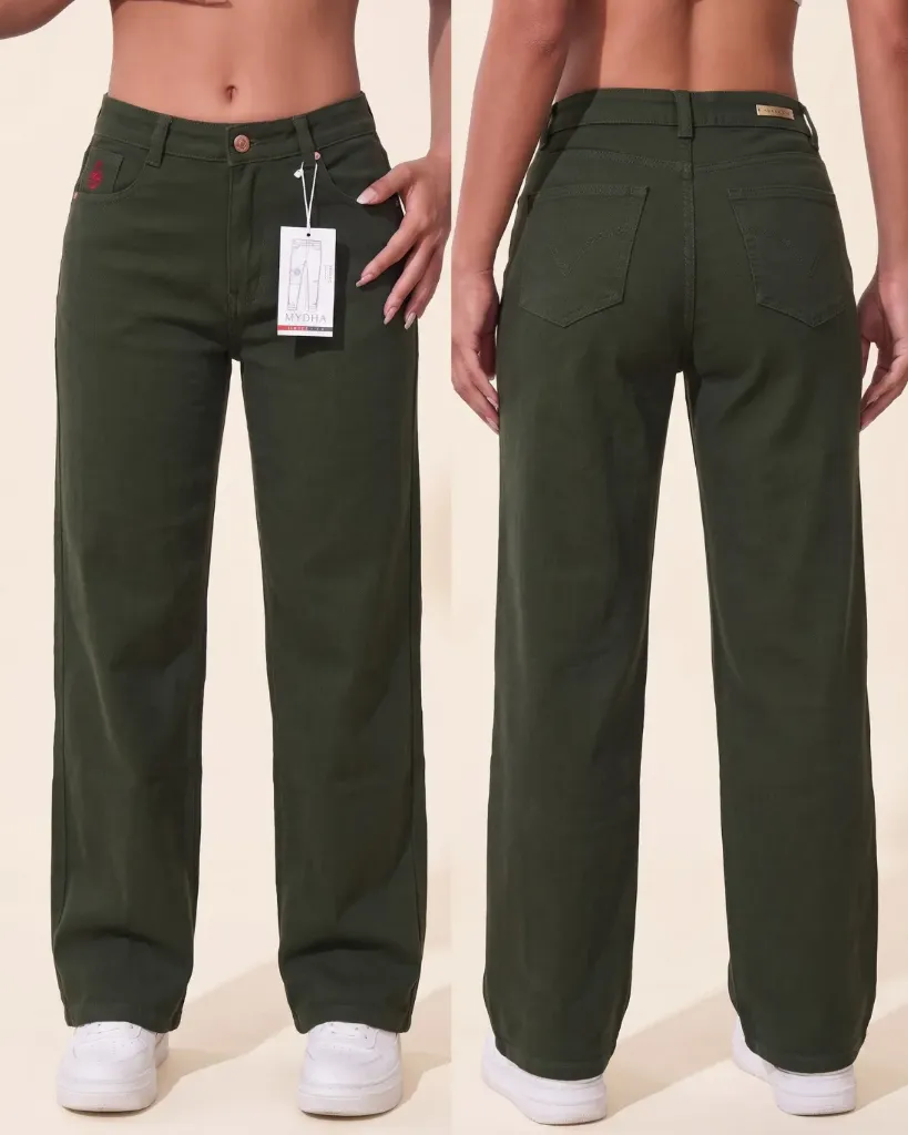 Wide leg pana rigido
