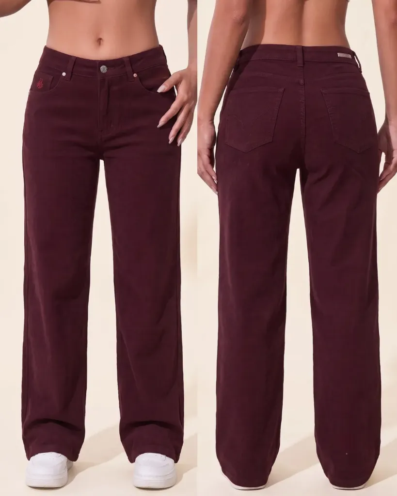 Wide leg pana rigido