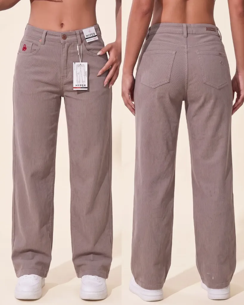 Wide leg pana rigido