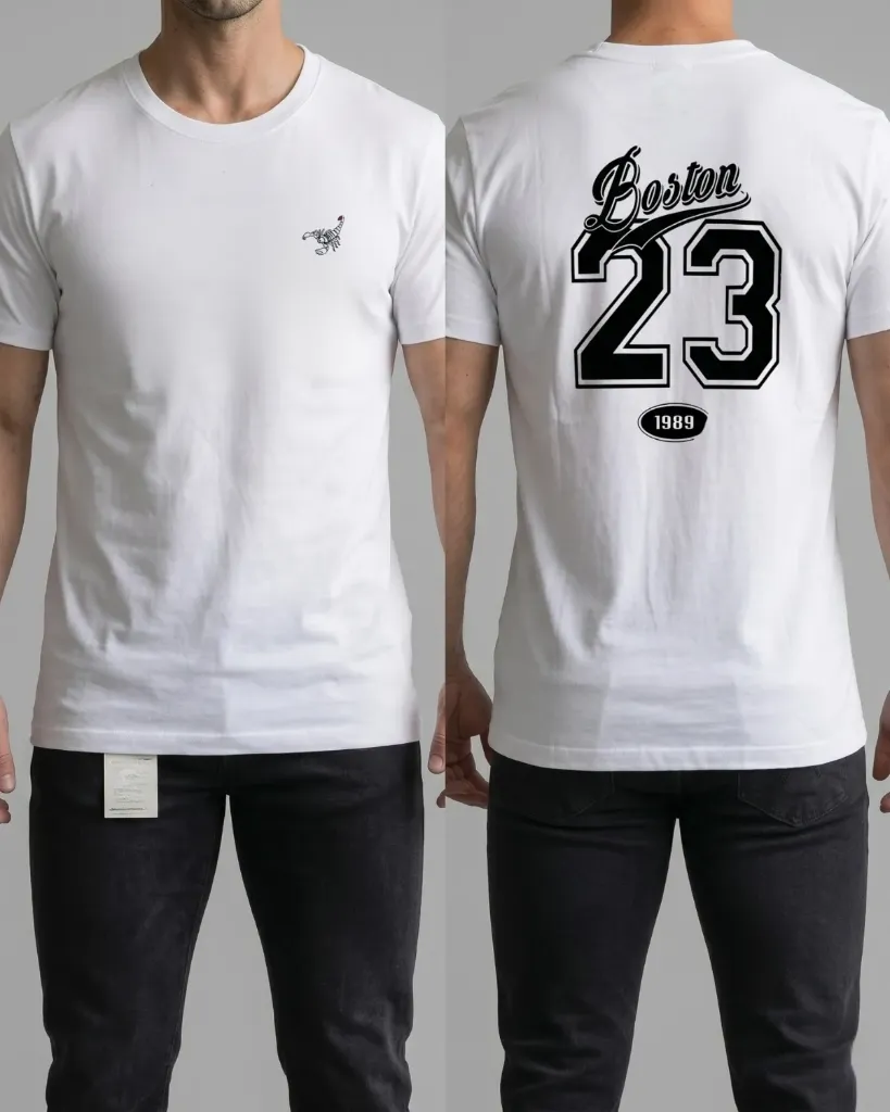 Camiseta estampada (Boston 23)