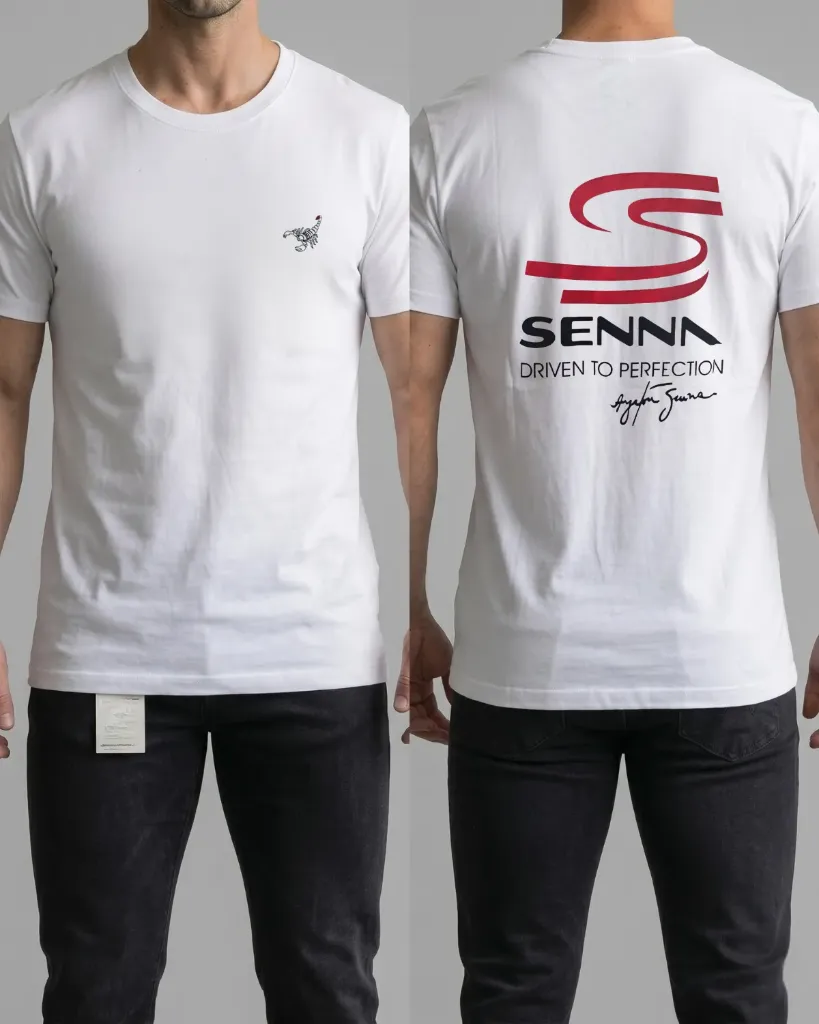 [HJ-002584-XXL-BLANCO] Camiseta estampada (Senna) (XXL, Blanco)