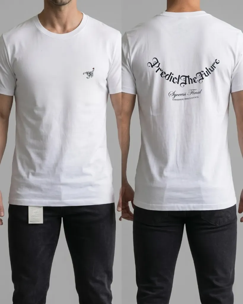 Camiseta estampada (Predit the future)