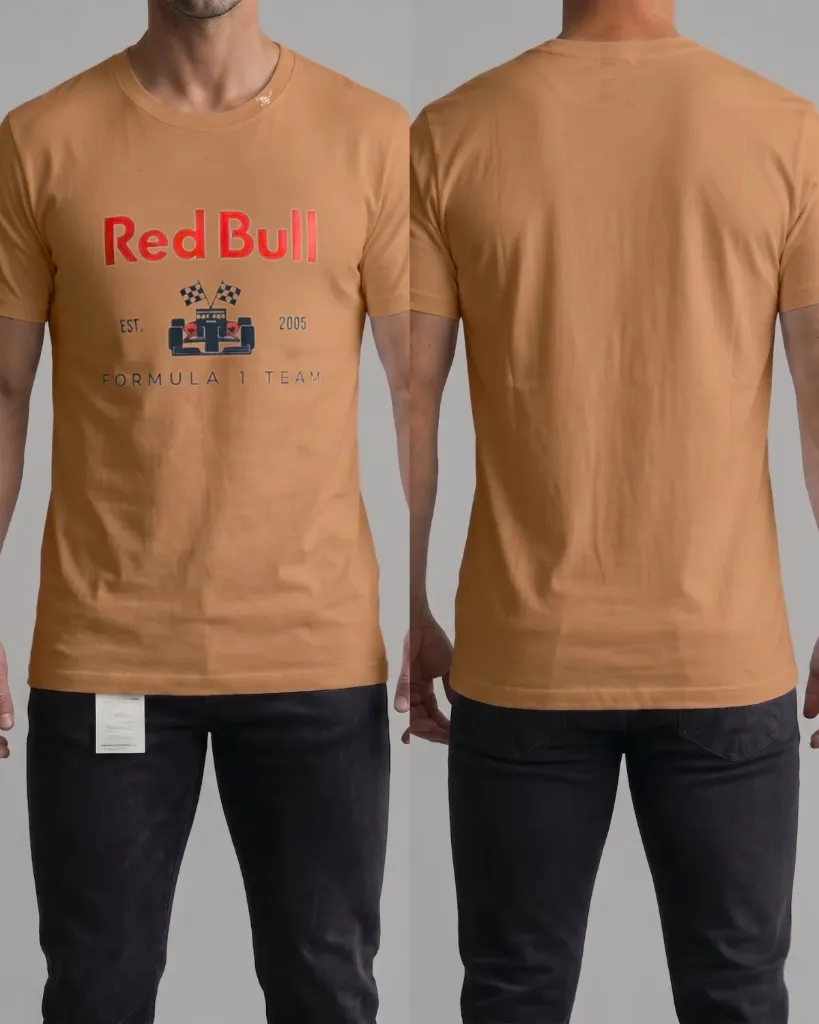 [HJ-002571-L-MAMEY] Camiseta estampada (Red bull, formula 1) (L, Mamey)