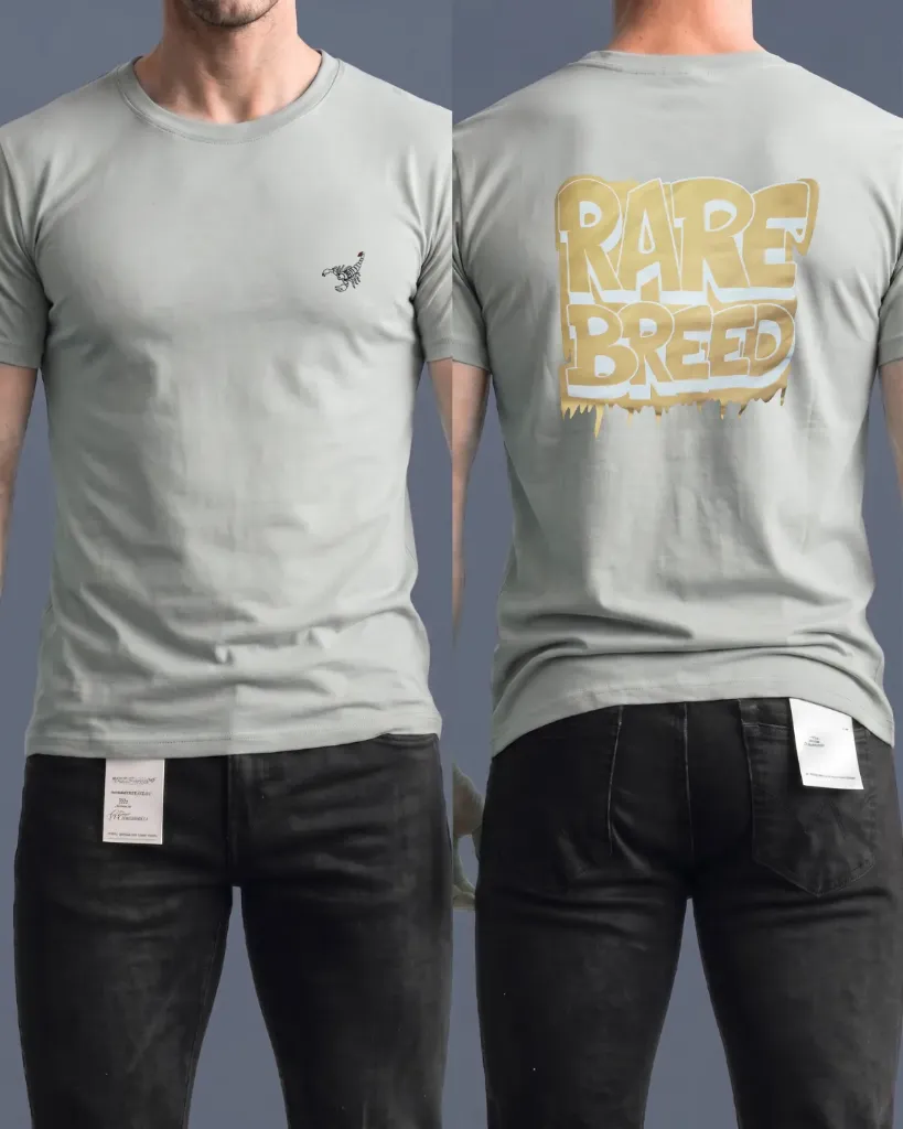 Liquidación camiseta estampada (Rare breed)