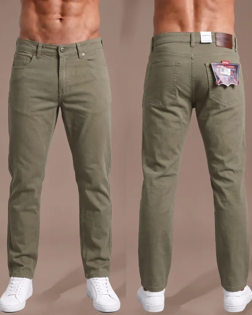 Semitubo gabardina strech hyper