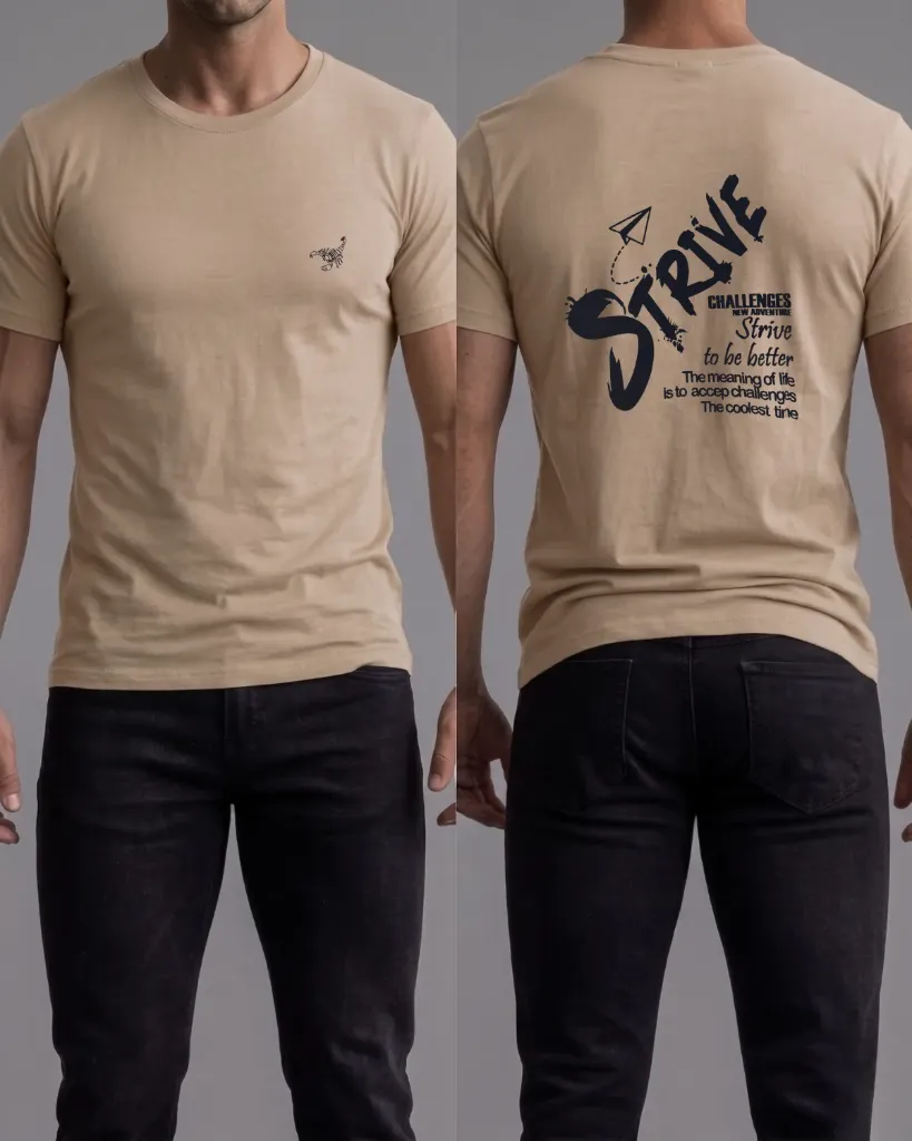 Camiseta estampada (Strive)