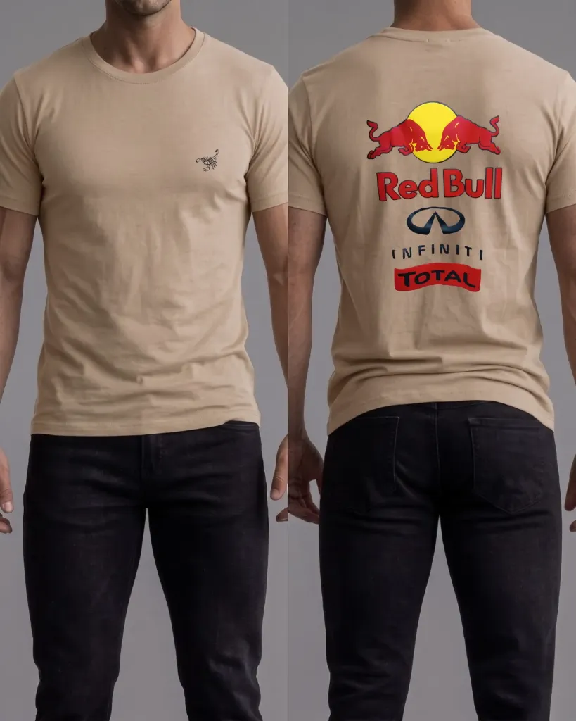 Camiseta estampada (Red bull infiniti)