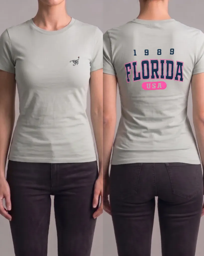 Camiseta estampada (1989 Florida)
