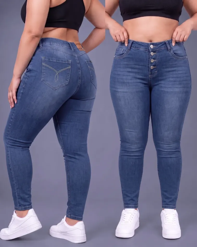 Tubo strech plus bigotes hyper 4 botones efecto corazón