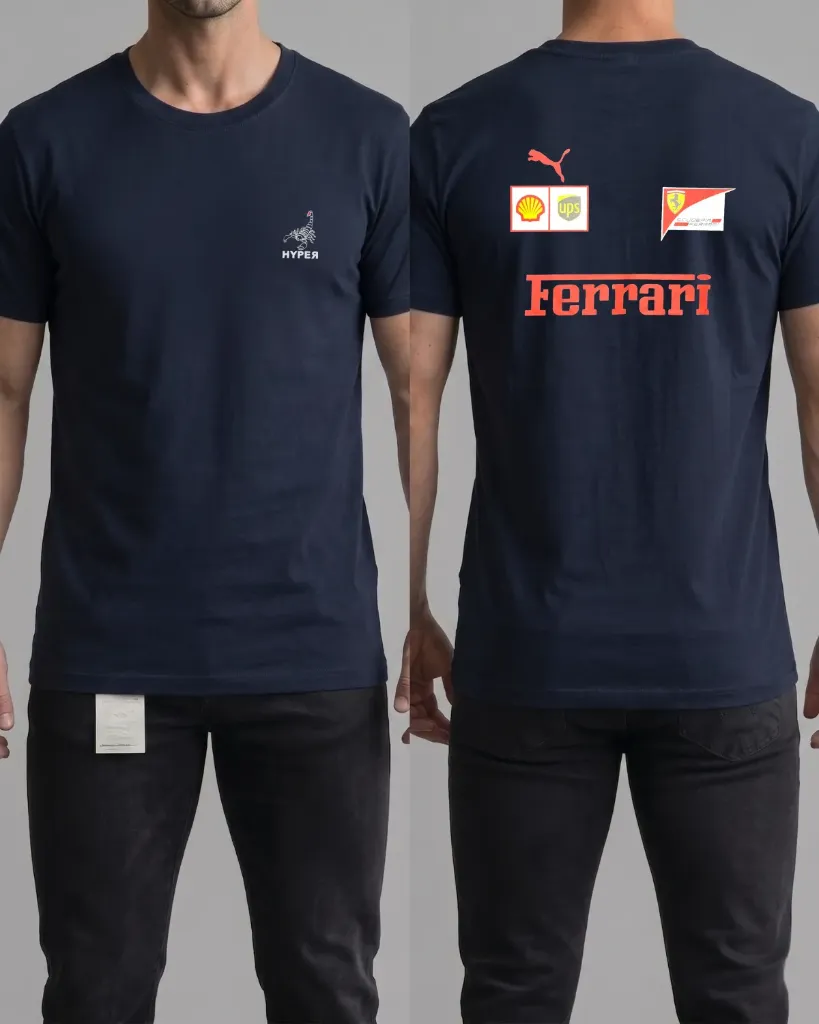 Camiseta estampada (Ferrari)