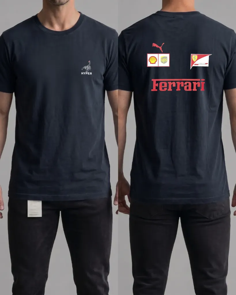 Camiseta estampada (Ferrari)