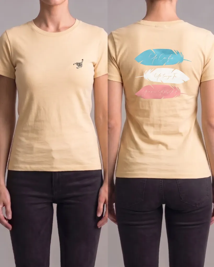 Camiseta estampada (Yo confio, yo tengo fe)