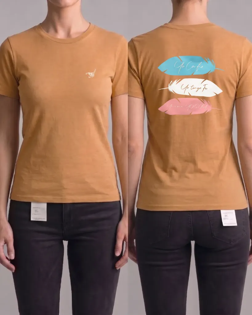 Camiseta estampada (Yo confio, yo tengo fe)