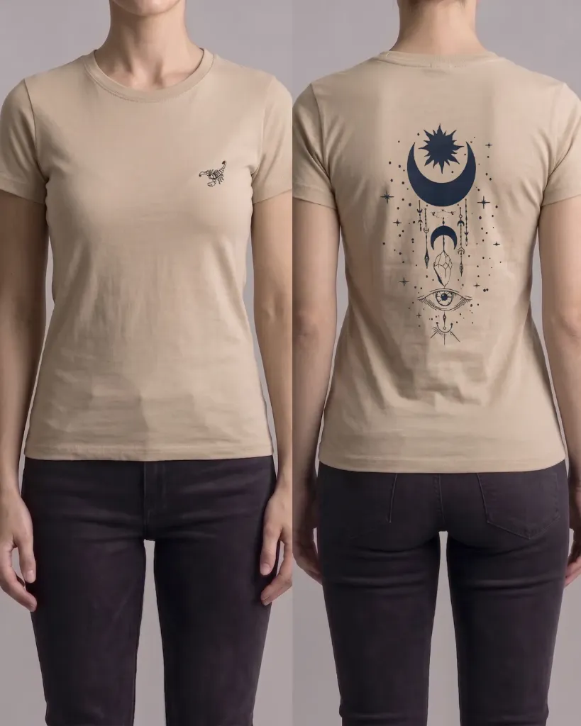 Camiseta estampada (Luna)