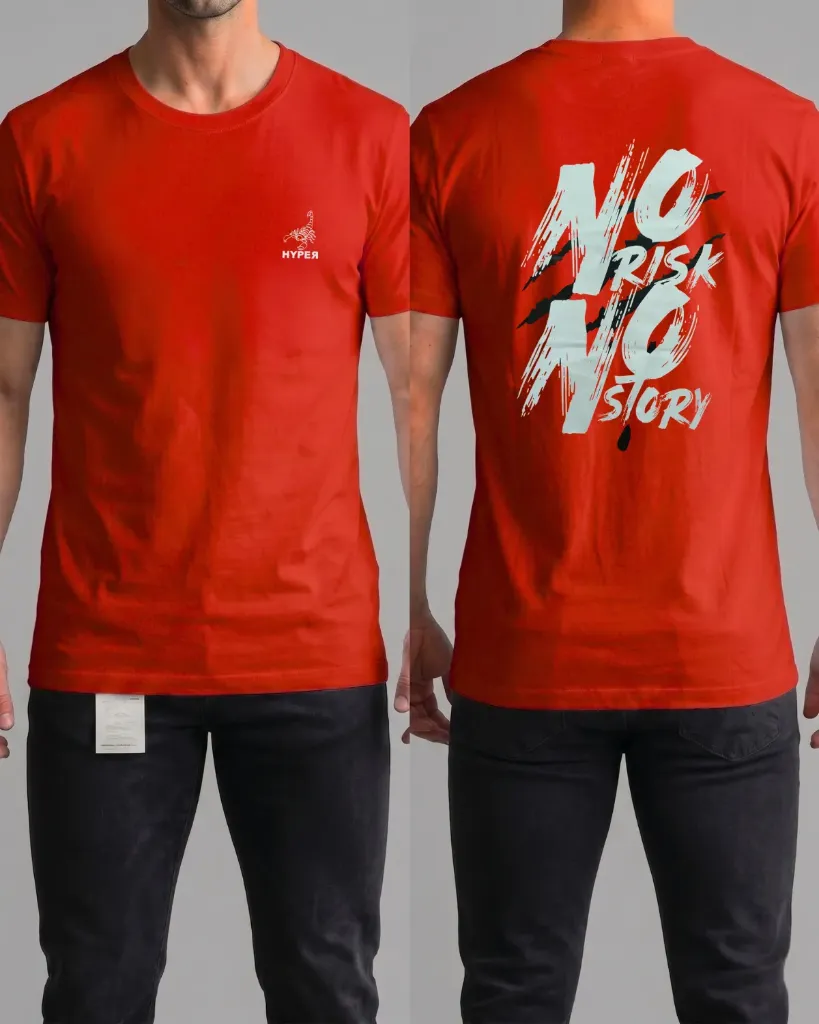 Camiseta estampada (No risk)