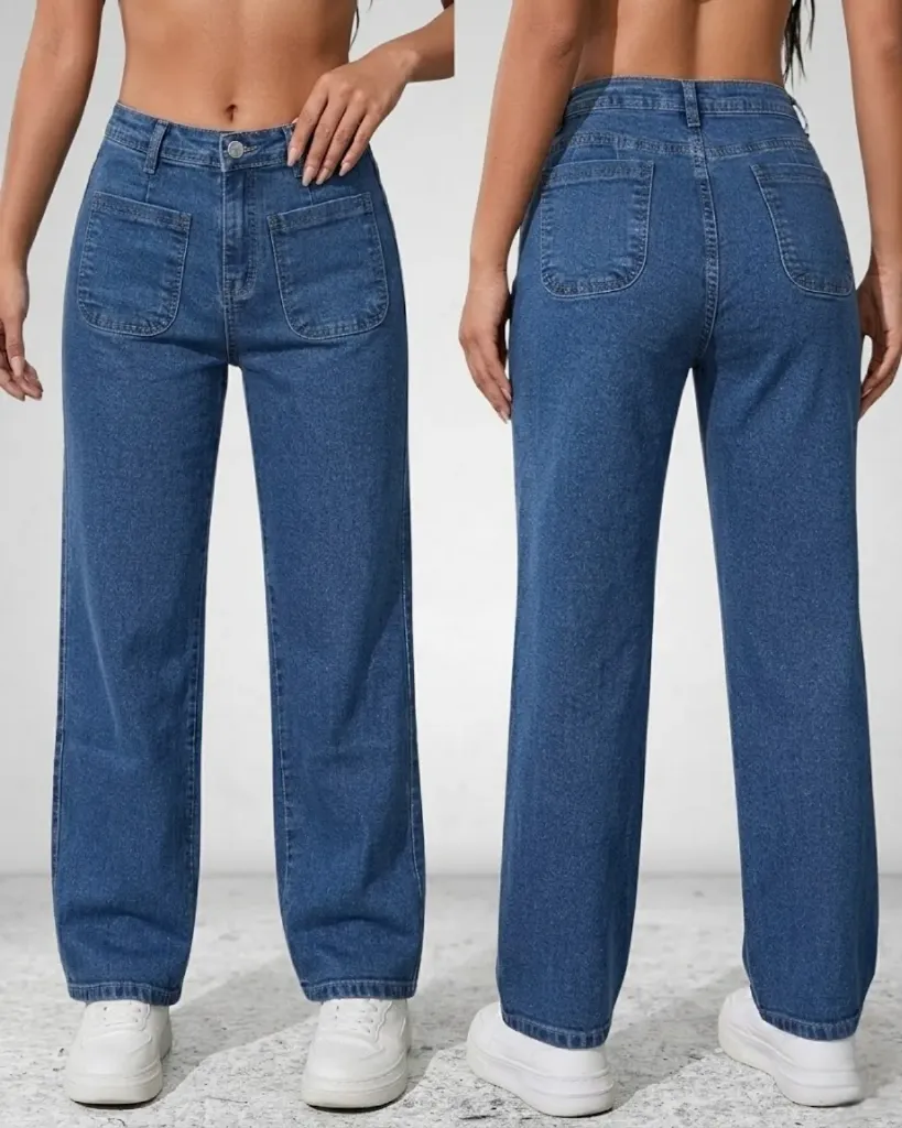 [HJ-000801-10-AZUL-OSCURO] Recto strech con bolsillos frontales (10)