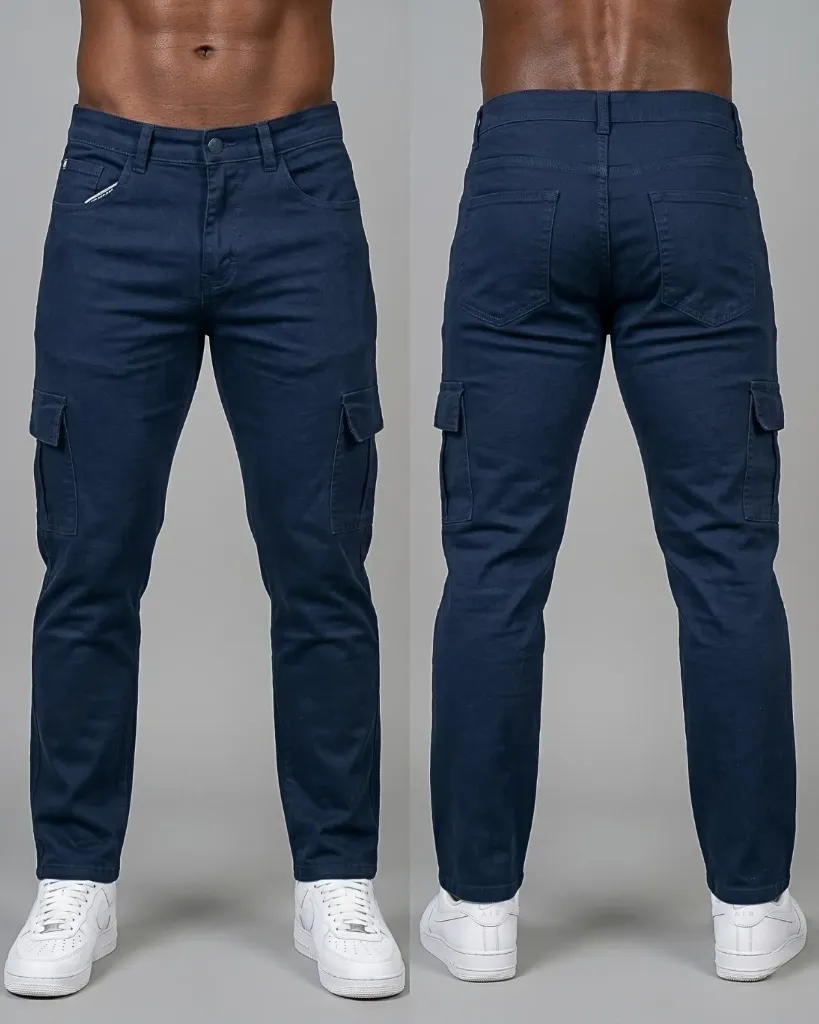 [HJ-000820-30-AZUL] Cargo Recto strech (30)