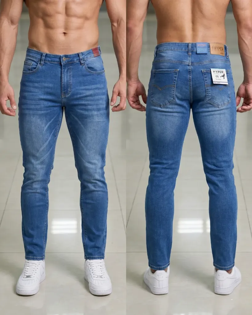 [HJ-000826-30-AZUL-MEDIO] Semitubo Strech (30)