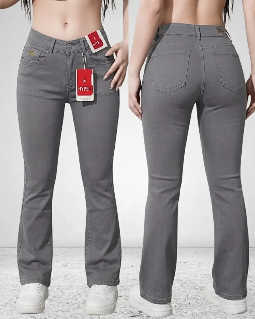 [HJ-000862-6-GRIS] Acampanado strech