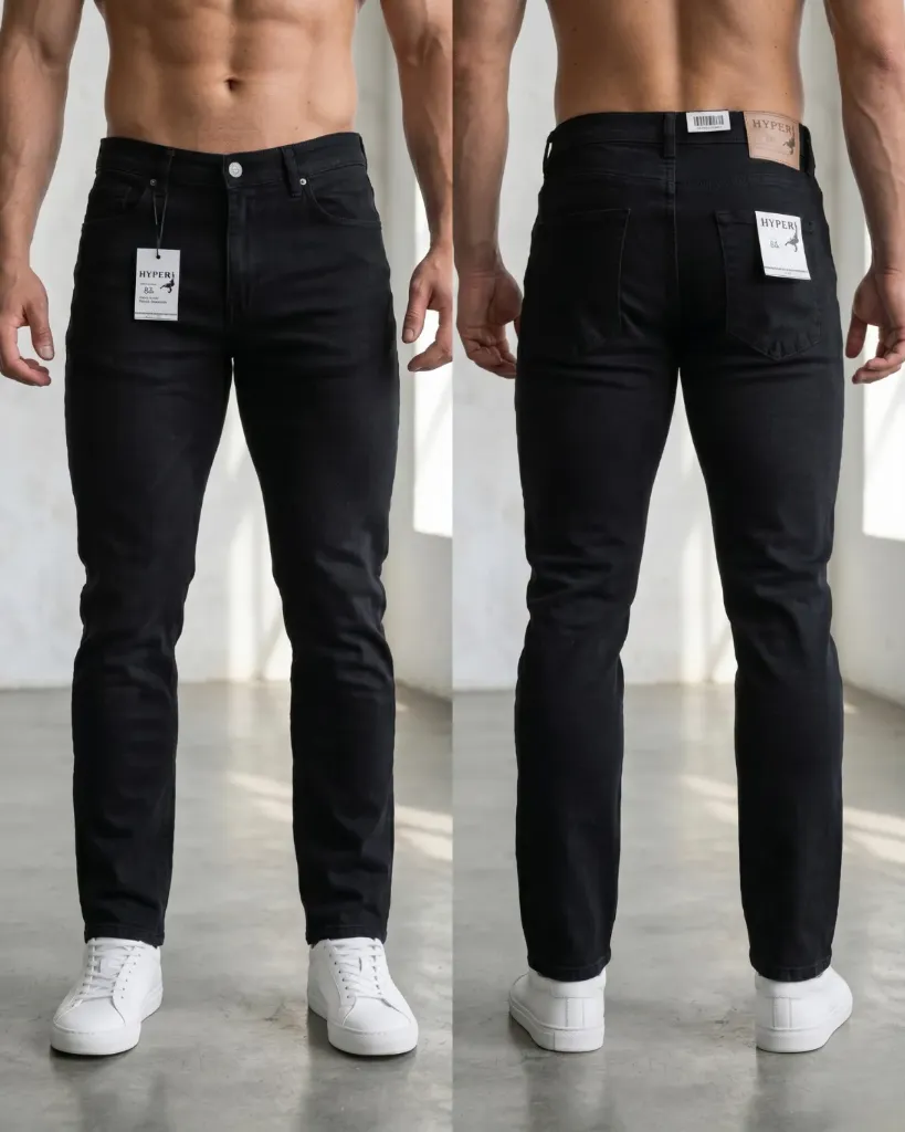 [HJ-000868-28-NEGRO] Semistrech Negro. (28)