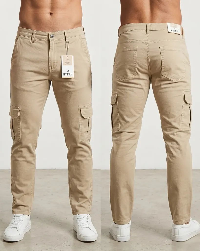 [HJ-000875-30-BEIGE] Cargo strech (30)