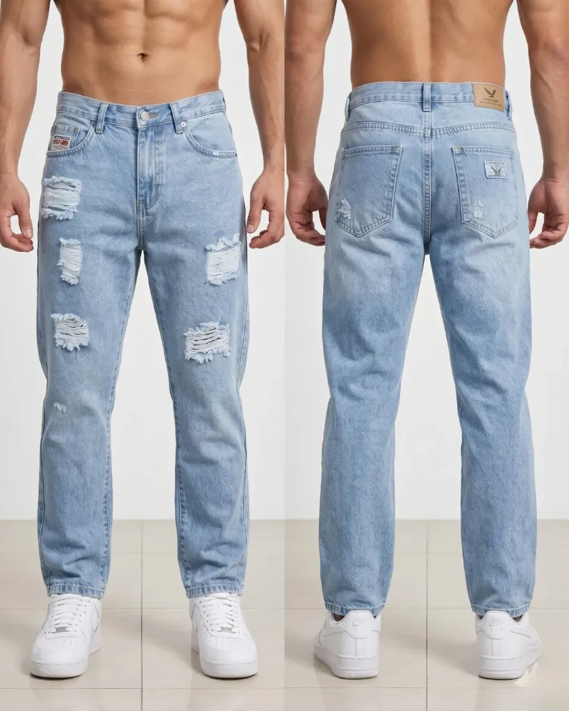 [HJ-000887-30-AZUL-CLARO] Baggy Riggido Recto (30)