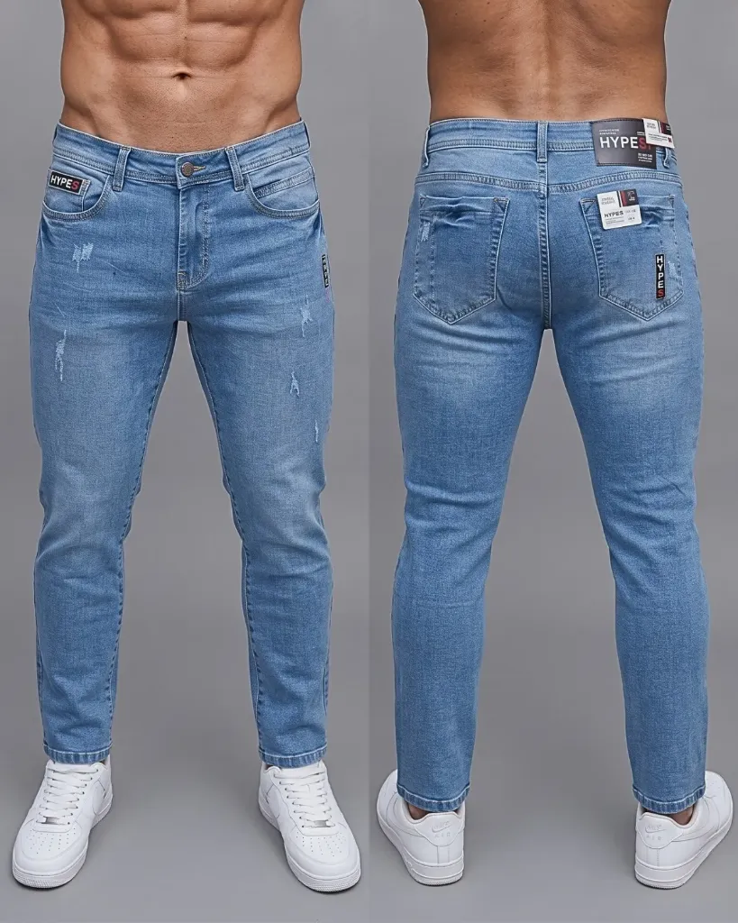 [HJ-000994-32-AZUL-CLARO] Semitubo strech