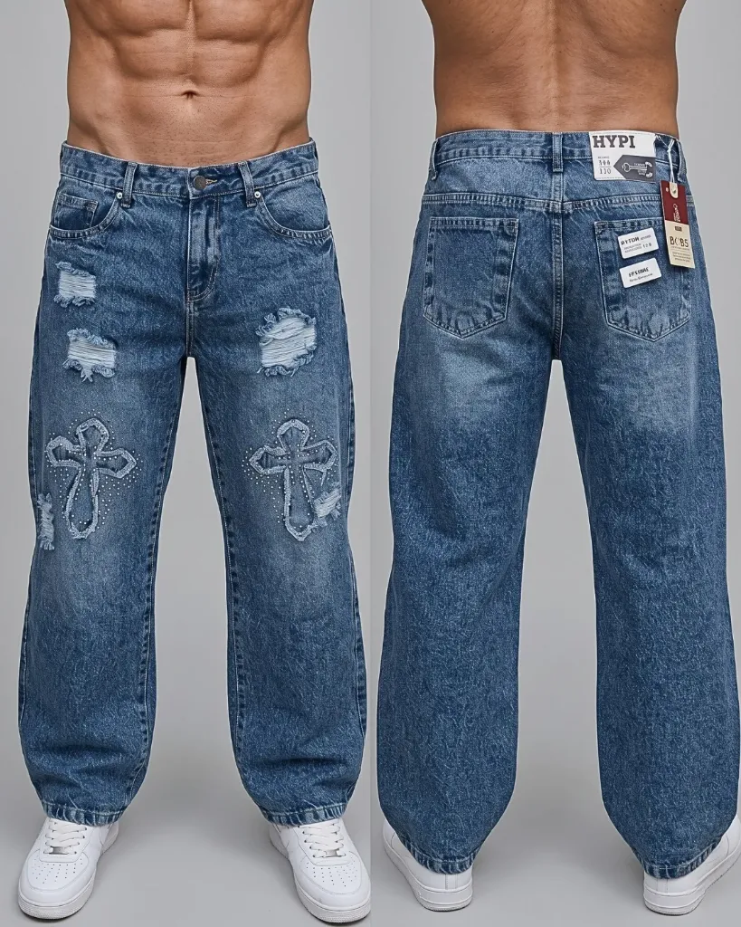 [HJ-001017-30-AZUL-OSCURO] Rigido con brillo (30)