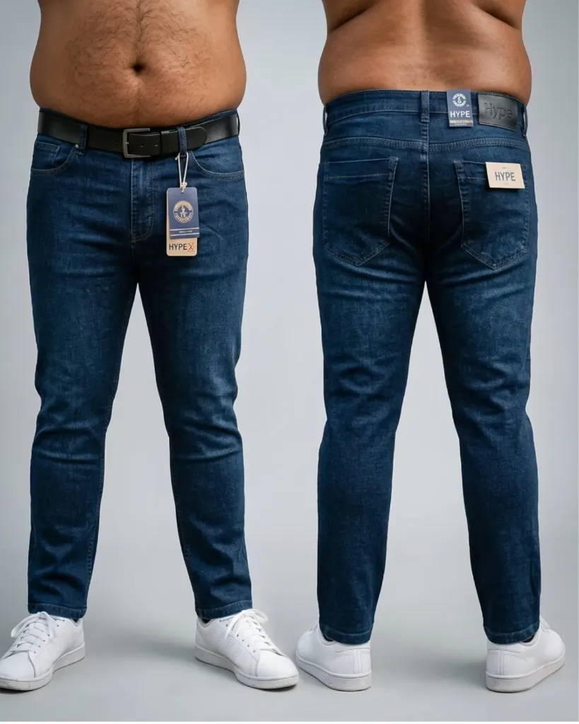 [HJ-001042-38-AZUL-OSCURO] Semitubo Strech Plus