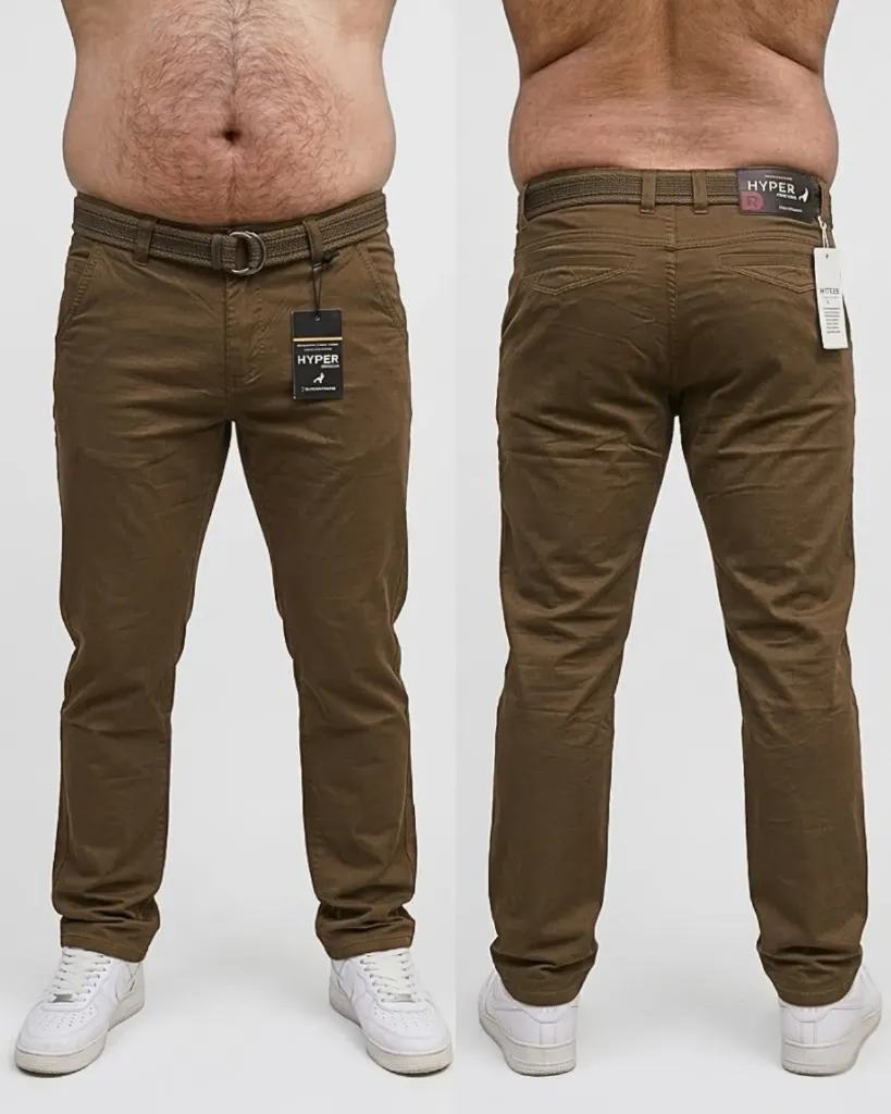 [HJ-001047-38-CAFE-MEDIO] Gabardina Plus (38)