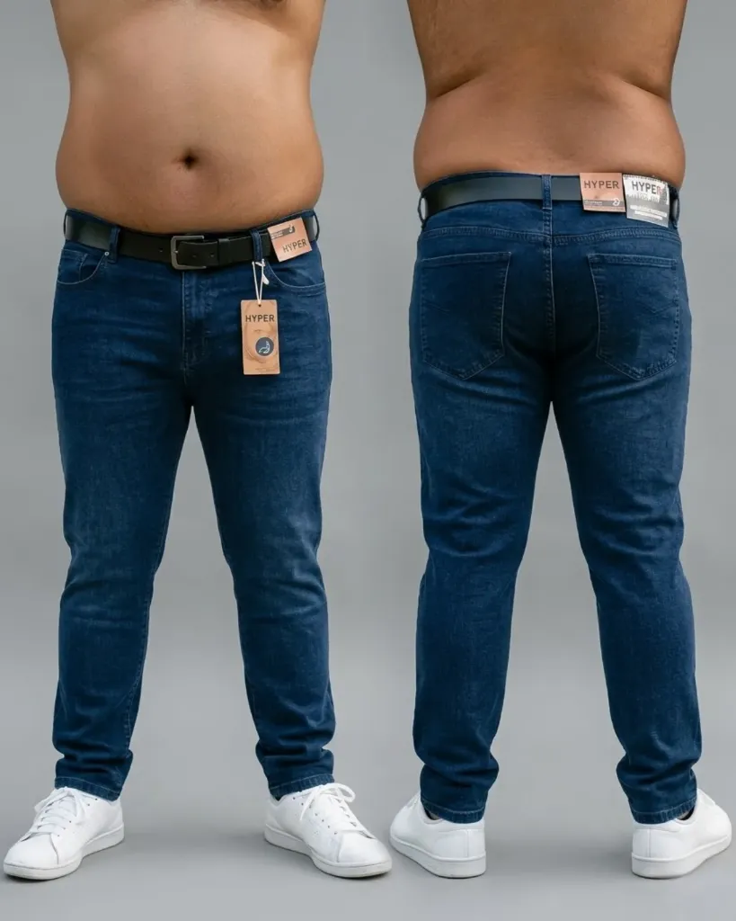 [HJ-001048-38-AZUL-OSCURO] Semitubo Strech Plus (38)